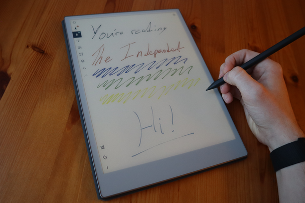 best digital notebook indybest review ReMarkable paper pro